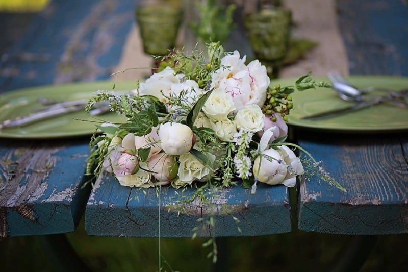 Eclectic Woodland rustic style bouquet