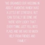 Vicky & Paul's Small Country Wedding Planned in Just 4 Months - Q