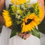 A DIY Rustic Sunflower Wedding: Tristina & Randy - A Diy Rustic Sunflower Wedding