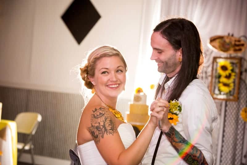 A DIY Rustic Sunflower Wedding (18)