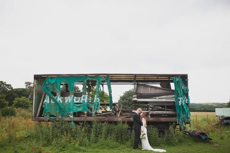 A Handmade & Laid-back Backyard Wedding in a Tipi (35)