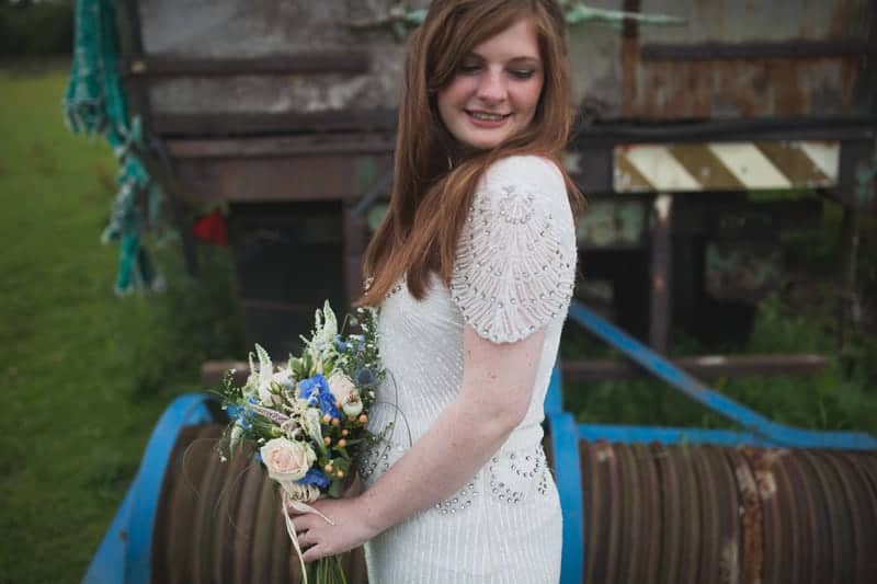 A Handmade & Laid-back Backyard Wedding in a Tipi (37)