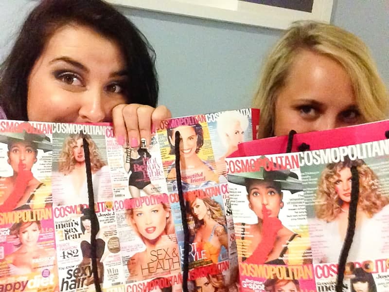 Cosmopolitan Blog Awards Goodie Bags