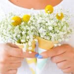 20 of our Favourite Wedding DIYs - Diy Ice Cream Cone Bouquet Diy Wedding Blog