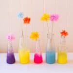 20 of our Favourite Wedding DIYs - Spray Paint Bottles