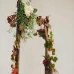 12 Rustic Ideas for a Winter Wedding - Rustic Altar Lucy Ryan