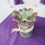A Rustic & Natural Wedding Filled With Succulents - Succulent Laid Back Wedding