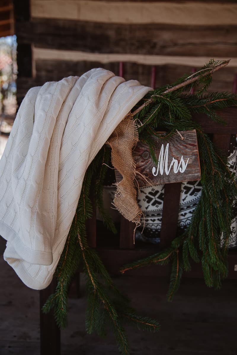 Christmas Bridal Brunch Log Cabin Hot Chocolate Festive Shoot-10