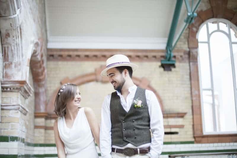 Quirky, Laid back styled wedding shoot at Victoria Baths Manchester (1)