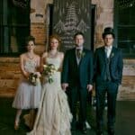 Let's Get Lost in Steampunk Style - Steampunk Wedding Inspiration Metals Bride Shoot
