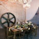 Let's Get Lost in Steampunk Style - Steampunk Wedding Inspiration Metals Bride Shoot