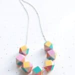 30 Gifts For The Quirky, Fun & Effortlessly Cool - Wooden Geometric Necklace