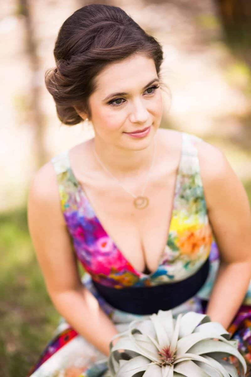 A COLOURFUL FLORAL GOWN FOR A WEDDING IN THE ROCKIES (26)