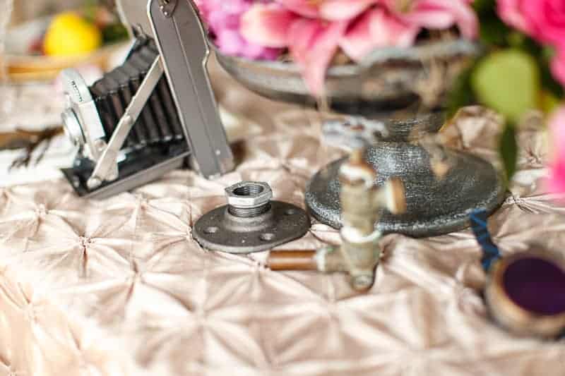 Steampunk Colourful Vibrant Colours Pink Wedding Inspiration-27