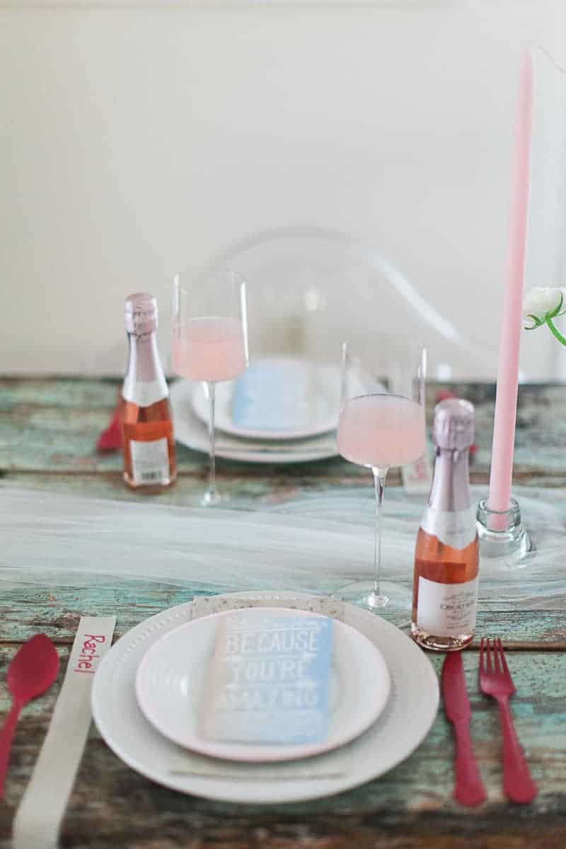 Valentines Bridal Shower Styled Shoot Pink Red Colour Scheme-13