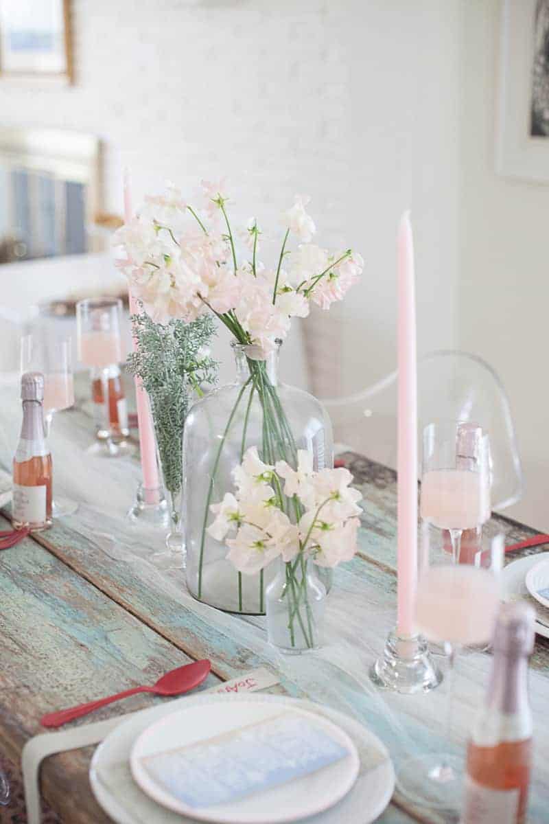 Valentines Bridal Shower Styled Shoot Pink Red Colour Scheme-36