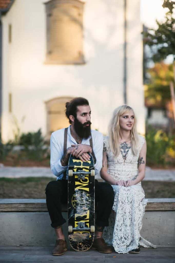 SKATER WEDDING INSPIRATION | Bespoke-Bride: Wedding Blog