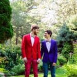 GUMMY BEARS & NERF GUNS! A COLOURFUL HANDMADE WEDDING AT A FOREST RETREAT - A Same Sex Colourful Handmade Wedding At A Forest Retreat In Massachusetts