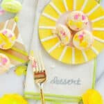 OFF THE RECORD: EASTER INDULGENCE - Edible Flower Macarons