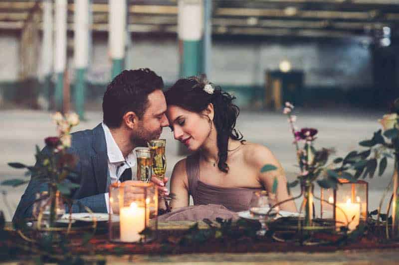 INDUSTRIAL BOHEMIAN STYLED SHOOT IN AN ABANDONED WAREHOUSE (27)