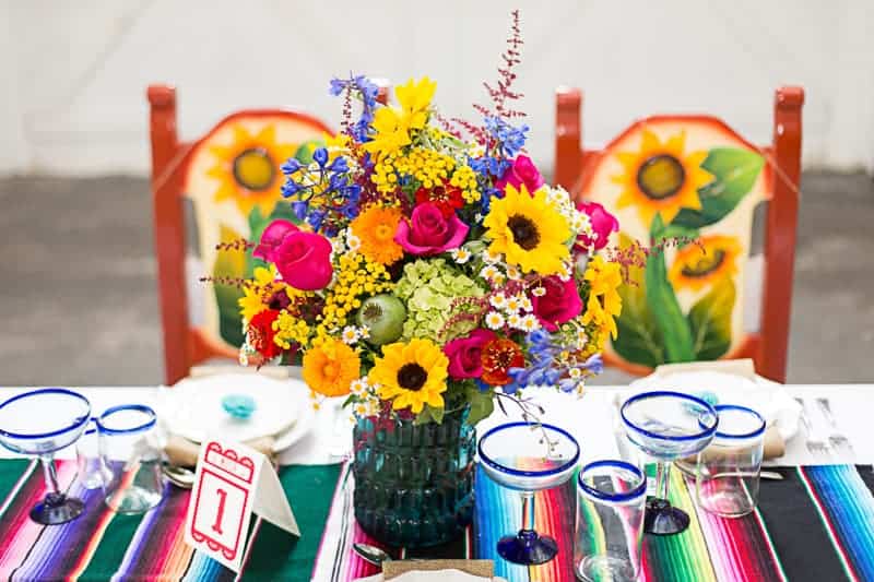 How to style a mexican themed table wedding inspiration 4