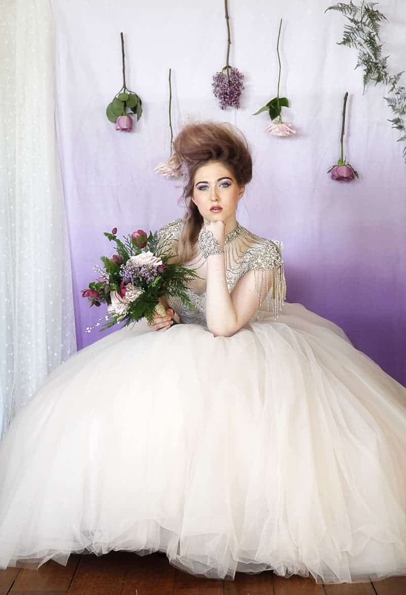 Marie Antoinette Styled Shoot with a Punk Twist