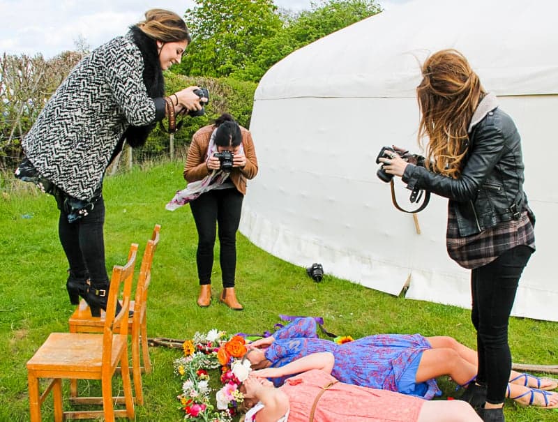 Behind the scenes Free People Festival Wedding Inspiration with Bespoke Bride-17