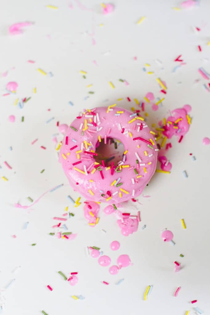 HOW TO MAKE YOUR OWN DONUT SOAP DIY MELT AND POUR WITH SPRINKLES THE