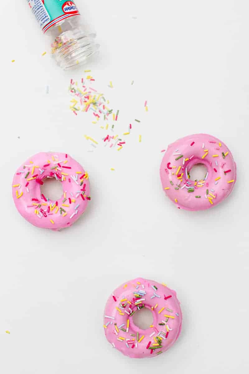 DIY Donut Soap Favours Sprinkles Doughnut Melt and pour-6