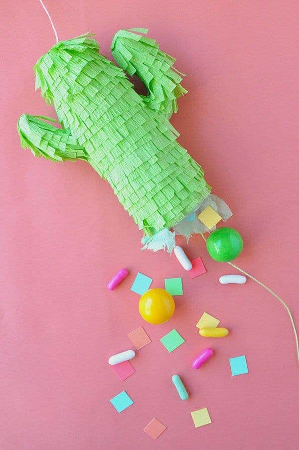 Cactus Pinata DIY 1 BespokeBride Wedding Blog