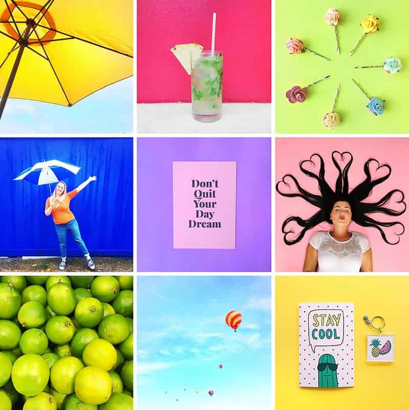 Colourful Instagram Accounts Bespoke Bride Rainbow