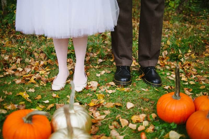 A FUN & QUIRKY FALL VEGAN WEDDING WITH A TACO TRUCK AND PUMPKIN DECORATIONS! (6)