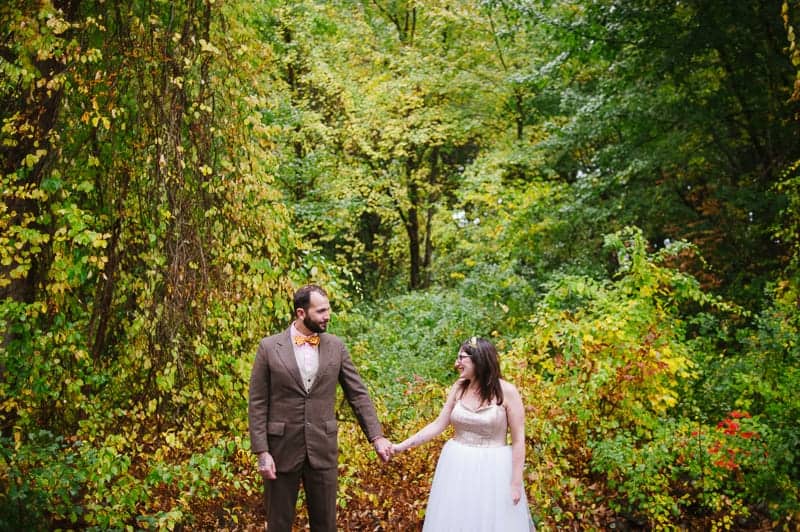 A FUN & QUIRKY FALL VEGAN WEDDING WITH A TACO TRUCK AND PUMPKIN DECORATIONS! (7)