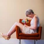 A LOW KEY BACKYARD WEDDING WITH A COLOURFUL KEEPSAKE BOUQUET! - A Low Key Backyard Wedding With A Colourful Keepsake Bouquet