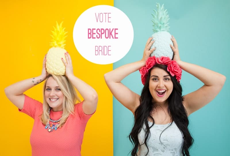 Vote Bespoke Bride to win best Bridal wedding blog in the Cosmopolitan blog awards 2015