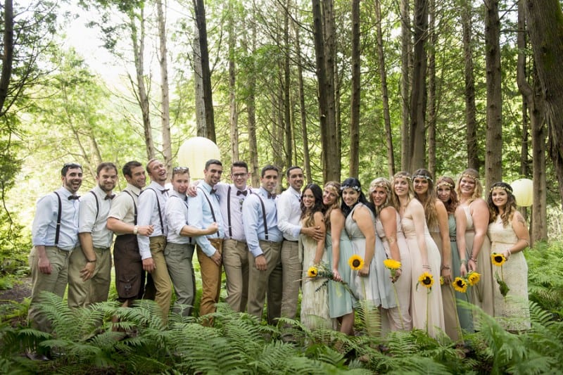 THIS FREE SPIRITED TRAVEL BLOGGER'S BOHEMIAN FOREST WEDDING IS A DREAM COME TRUE! (20)