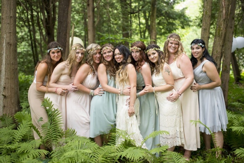 THIS FREE SPIRITED TRAVEL BLOGGER'S BOHEMIAN FOREST WEDDING IS A DREAM COME TRUE! (22)