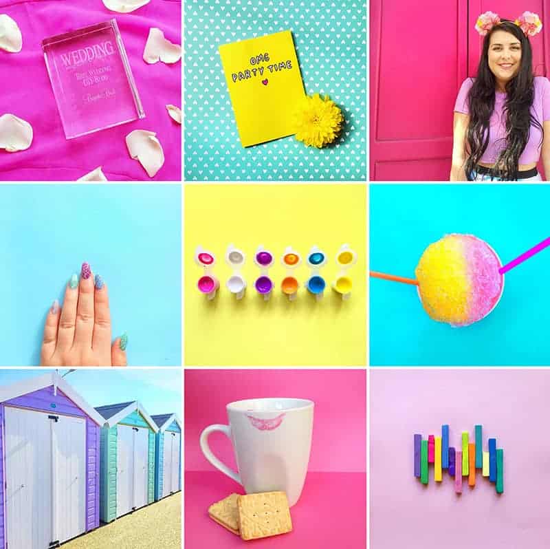 Bespoke Bride Instagram Colourful colorful instagram accounts