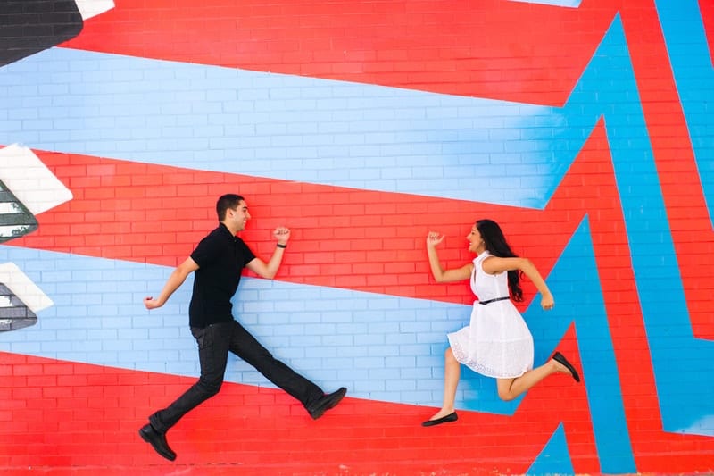 The best wall murals for this engagement in a ball pit