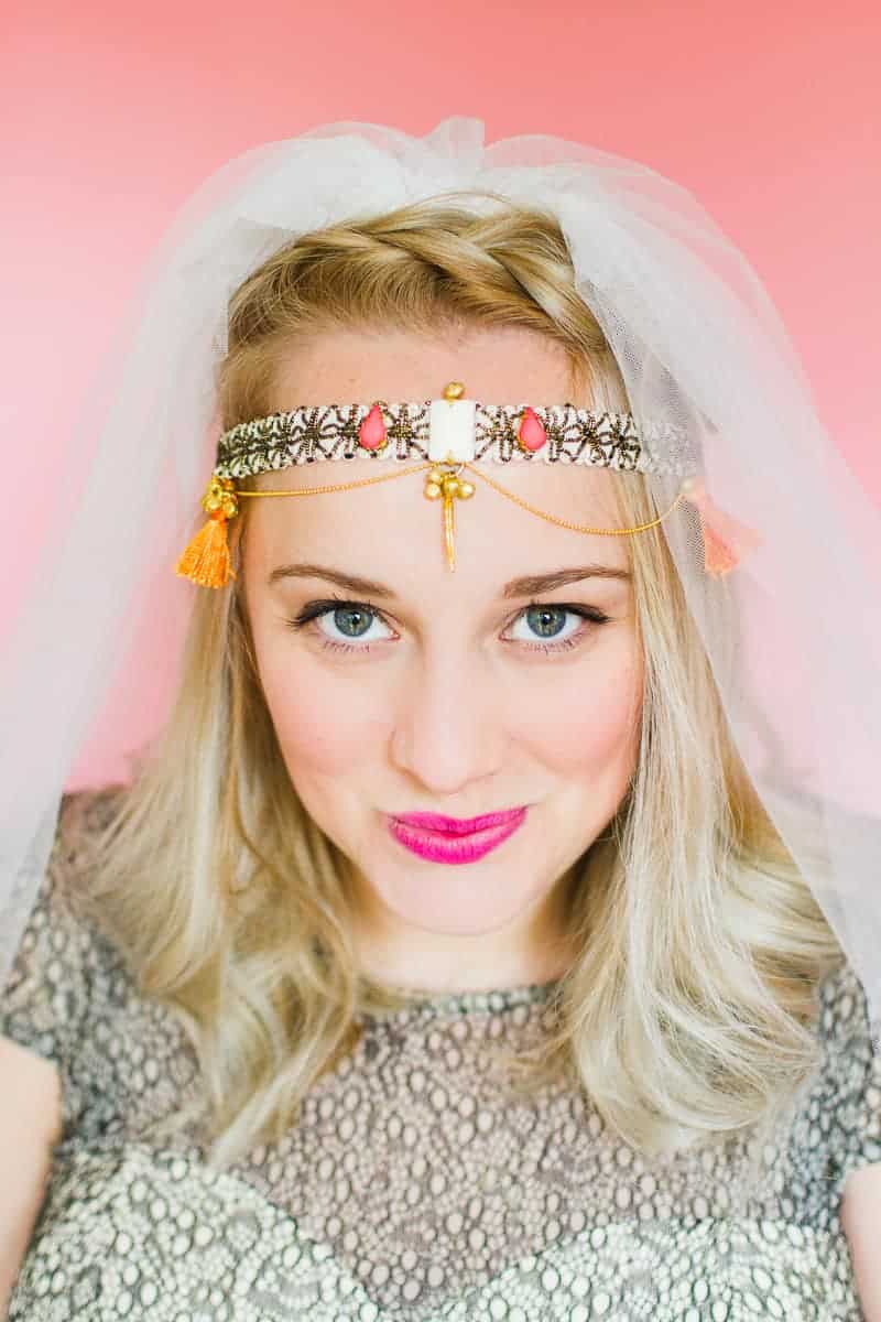 Styling wedding veils with floral flower crowns giant bows and boho headpieces for the modern bride britten weddings-15