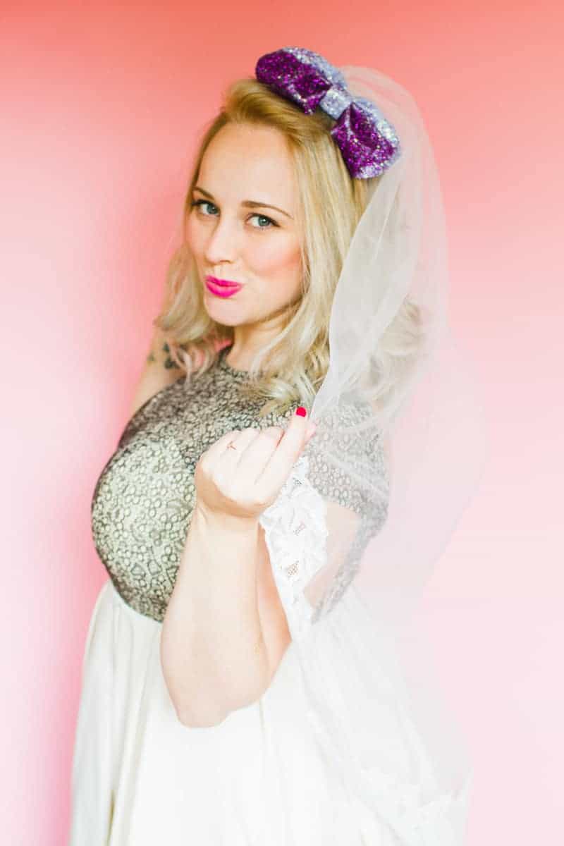 Styling wedding veils with floral flower crowns giant bows and boho headpieces for the modern bride britten weddings-21