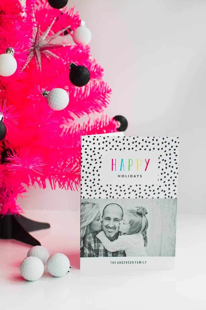 Wedding Christmas Cards Zazzle personalised photo upload bright colourful modern-4