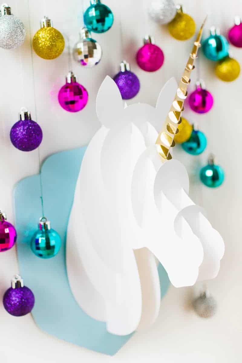 DIY 3D PAPERCRAFT UNICORN HEAD  Bespoke-Bride: Wedding Blog