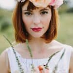 10 WAYS TO WEAR YOUR BANGS ON YOUR WEDDING DAY - D B B E Ada Fdf