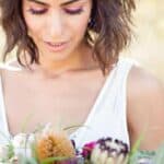 10 WAYS TO WEAR YOUR BANGS ON YOUR WEDDING DAY - Boho Bangs With A Beachy Wave