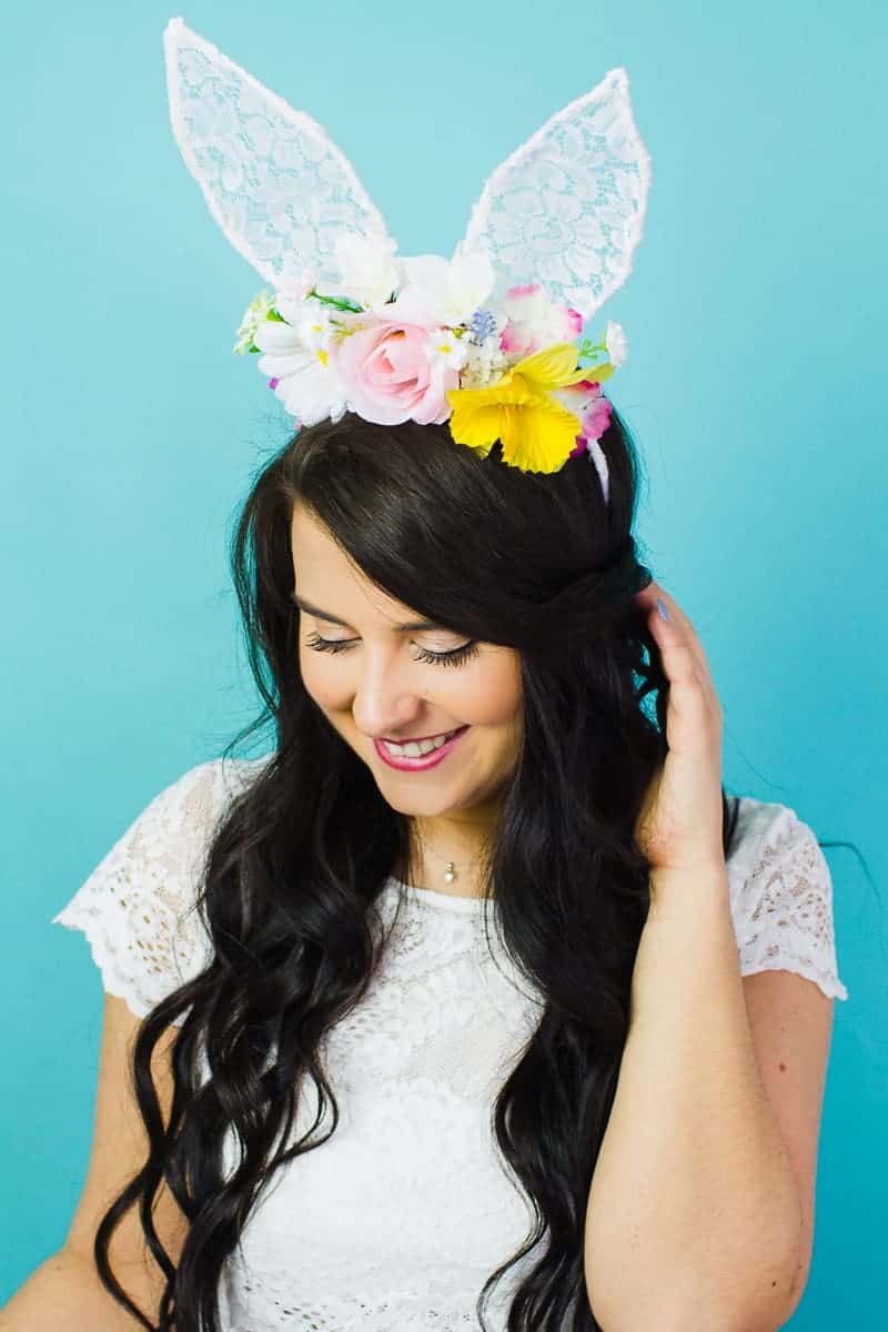 Diy Fl Bunny Ears For Your Maids Or