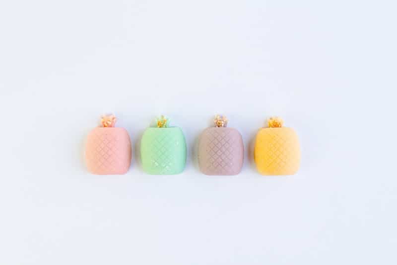 DIY mothers day gift favours chocolate pastel pineapples spring themed easter make your own-14