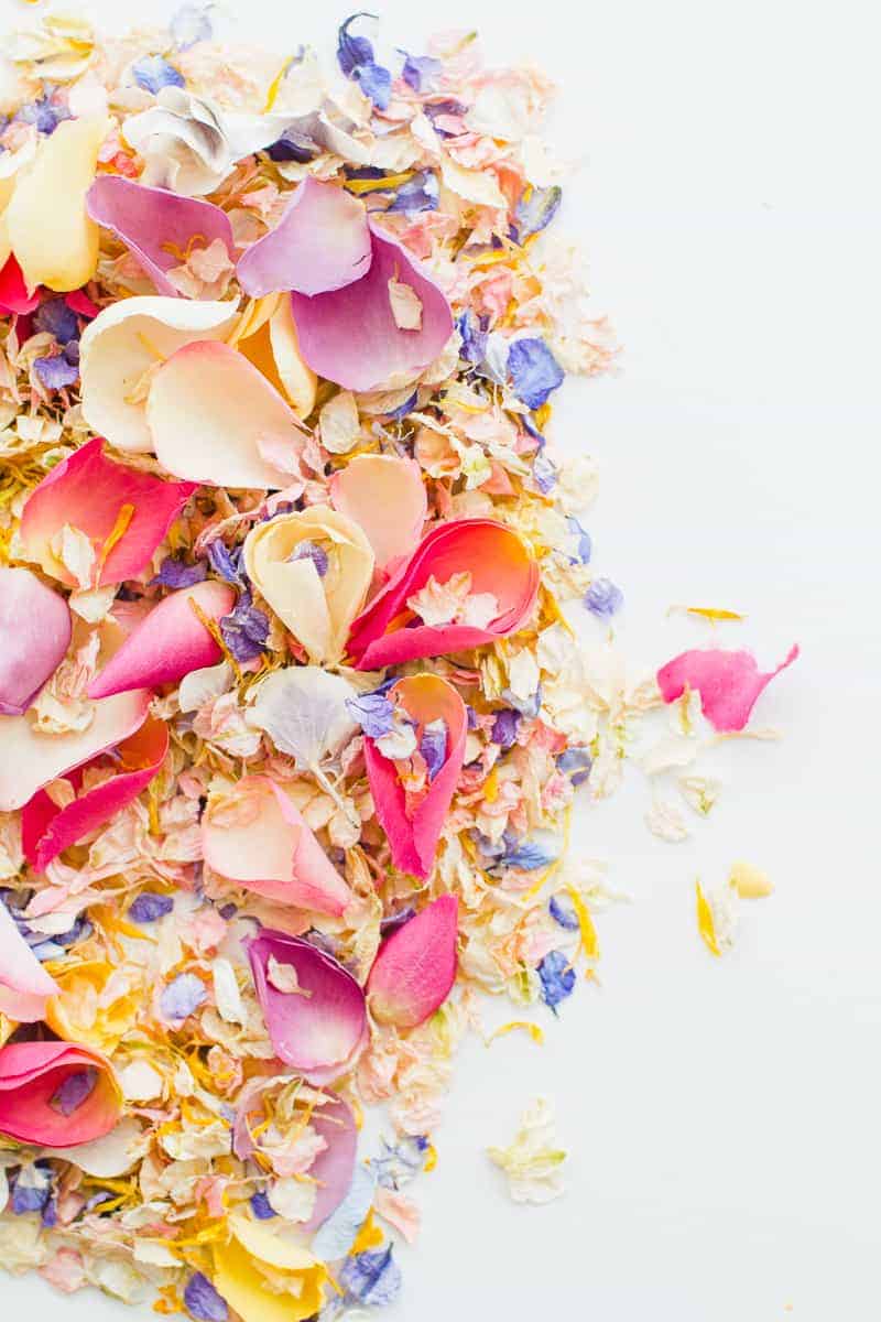Confetti cone free printable pink abstract download natural confetti petals shropshire petals colourful wedding inspiration-17