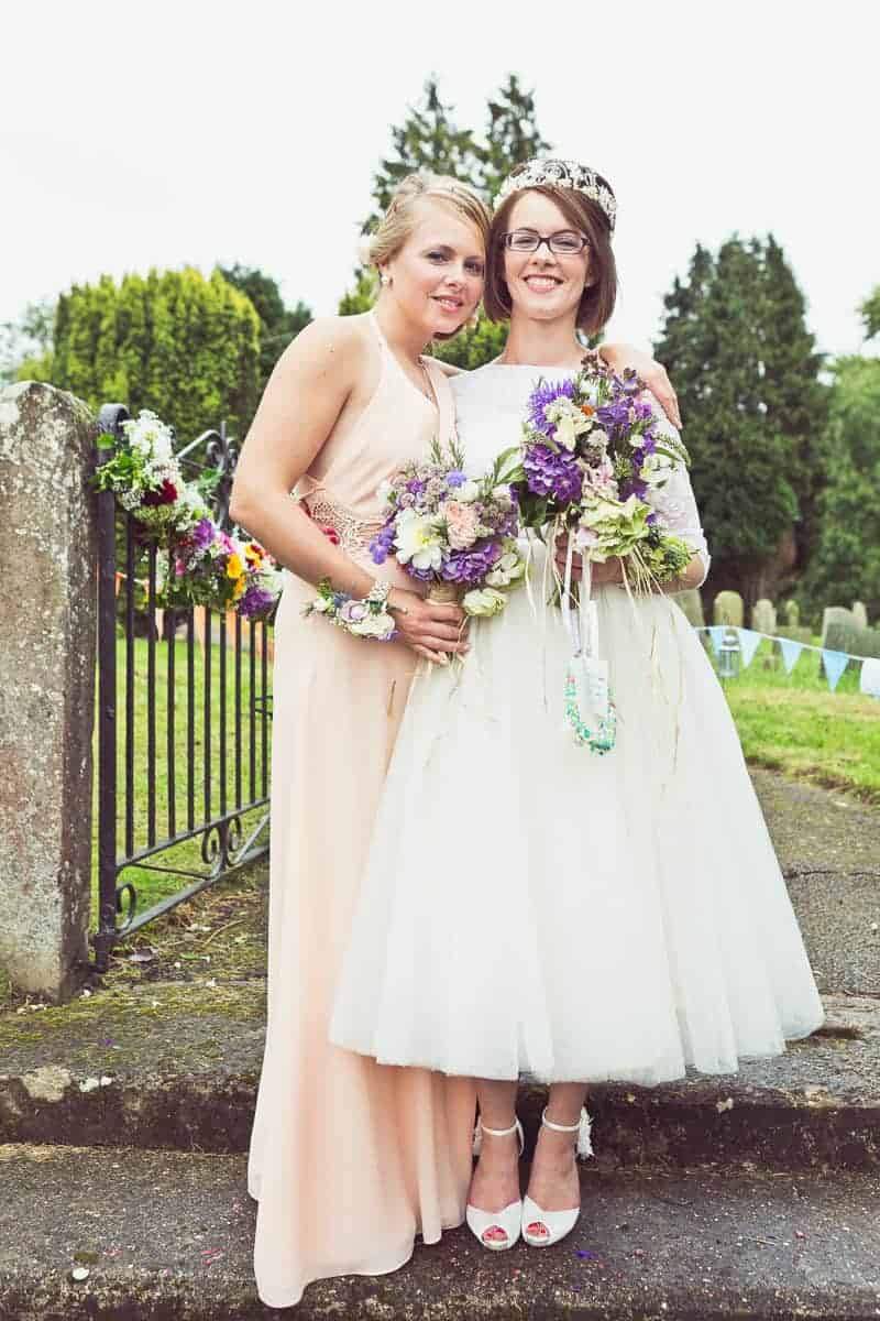 THIS CUTE DIY WEDDING IN A VILLAGE HALL IS EVERY CRAFTER'S DREAM! (32)