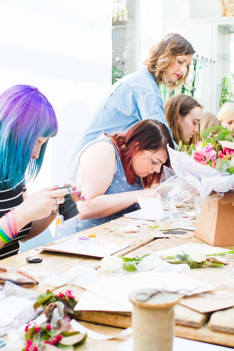 Not On The High Street Wedding Event Bespoke Bride-36